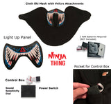 Ninja THING Mask - Fangs Red