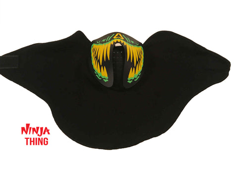 Ninja THING Mask - Fangs Green